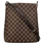 Pre-owned Leather shoulder-bags Louis Vuitton Vintage , Brown , Dames