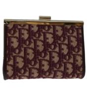 Pre-owned Canvas clutches Dior Vintage , Red , Dames
