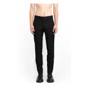 Zwarte broek met middelhoge taille Comme des Garçons , Black , Heren