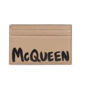 Kaarthouder Alexander McQueen , Beige , Heren