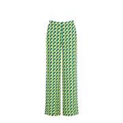 Geometrisch Patroon Broek Lente-Zomer 2024 Rinascimento , Multicolor ,...