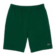 Groene Essential Logo Bermuda Shorts Lacoste , Green , Heren