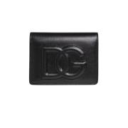 Portemonnee met logo Dolce & Gabbana , Black , Dames