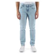 Slim Fit Five-Pocket Jeans Calvin Klein Jeans , Blue , Heren