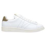 Geborduurde Leren Sneakers visvim , White , Heren