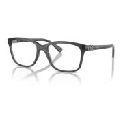 Transparent Grey Eyewear Frames Vogue , Gray , Unisex