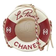 Pre-owned Leather shoulder-bags Chanel Vintage , Multicolor , Dames