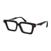 Stijlvolle Optische Maske Q2 Bril Kuboraum , Black , Unisex