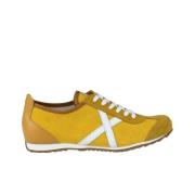 Osaka 567 Sneaker Wit Geel Contrast Munich , Yellow , Heren