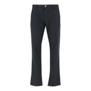 Stretch Katoenmix Zwarte Broek Jacob Cohën , Black , Heren