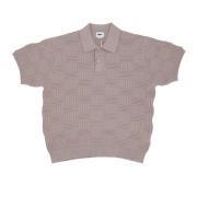 Alfred Polo Sweater in Zilver Grijs Obey , Gray , Heren