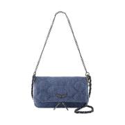 Cotton shoulder-bags Zadig & Voltaire , Blue , Dames