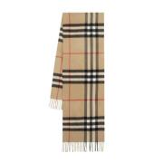Fabric scarves Burberry , Beige , Dames