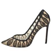 Pre-owned Lace heels Aquazzura Pre-owned , Black , Dames