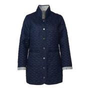 Omkeerbare Winterjas Navy Danwear , Blue , Dames