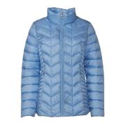 Luxe Winterjas Gunda 21 Lichtblauw Danwear , Blue , Dames