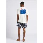 Gedrukte Strandshorts Gant , Blue , Heren