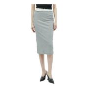 Set Van Drie Gebreide Rokken Jil Sander , Gray , Dames