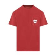 Witte Zak T-Shirt Carhartt Wip , Red , Heren