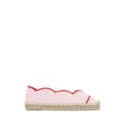 Roze stoffen espadrilles Castañer , Pink , Dames