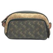 Pre-owned Canvas shoulder-bags Coach Pre-owned , Brown , Dames
