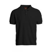 RAF Man T-shirts & Polo's Parajumpers , Black , Heren
