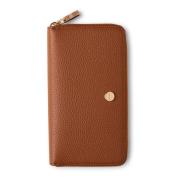Chic Wallet for Daily Essentials Borbonese , Brown , Dames