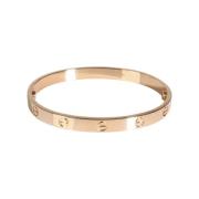 Pre-owned Rose Gold bracelets Cartier Vintage , Yellow , Dames