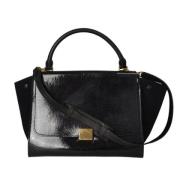 Pre-owned Leather celine-bags Celine Vintage , Black , Dames