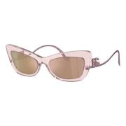 Mode Zonnebril 4467B Sole Dolce & Gabbana , Pink , Dames