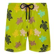 Ultra-licht & Opvouwbare Zwemshorts Multicolore Matcha & Groen Vilebre...