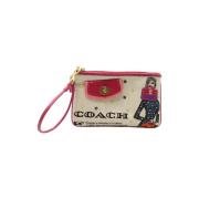 Pre-owned Canvas clutches Coach Pre-owned , Multicolor , Dames