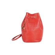 Pre-owned Leather celine-bags Celine Vintage , Red , Dames