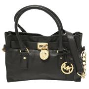 Pre-owned Leather totes Michael Kors Pre-owned , Black , Dames