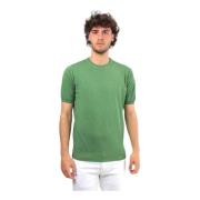 Groene Crew Neck T-shirt Kangra , Green , Heren