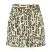 Gestreepte shorts door Diane Von Furstenberg , Green , Dames