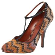 Pre-owned Leather heels Missoni Pre-owned , Multicolor , Dames
