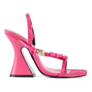 High Heel Sandals Versace Jeans Couture , Pink , Dames