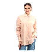 Roze Paillet Detail Shirt Jijil , Pink , Dames