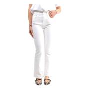 Witte Jeans Lente Zomer Zandra Hem Roy Roger's , White , Dames