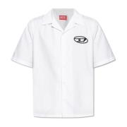 Shirt `S-Mac-C` Diesel , White , Heren