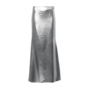 Lange Rok Elegante Stijl Rotate Birger Christensen , Gray , Dames