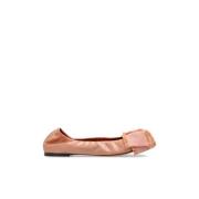 Satin balletflats Lanvin , Pink , Dames