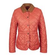 Gewatteerde Boxjas Rosso Ss23 Barbour , Orange , Dames