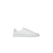 Retro Leren Sneaker Sneaky Steve , White , Unisex