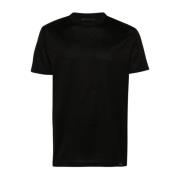 Basis Jersey T-shirt voor mannen Low Brand , Black , Heren