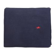 Merino Wol Sjaal Ralph Lauren , Blue , Heren