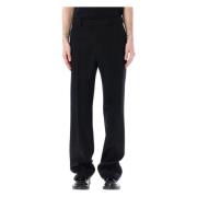 Trousers Salvatore Ferragamo , Black , Heren