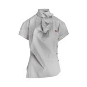 Elegante SS Ming Shirt in Grijs Vivienne Westwood , Gray , Dames