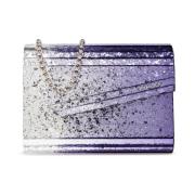 ‘Candy’ Clutch Jimmy Choo , Purple , Dames